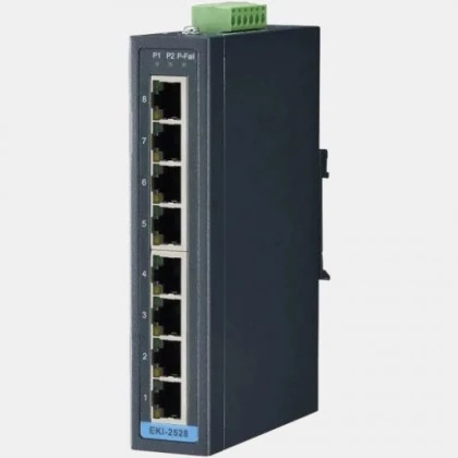 Switch 8 portowy niezarządzalny EKI-2528 Adavntech