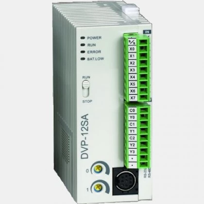 Sterownik PLC 8 wejść i 4 wyjść przekaźnikowych DVP12SA11R Delta Electronics