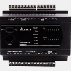 Sterownik PLC 8 wejść i 8 wyjść tranzystorowych NPN DVP16ES200T Delta Electronics