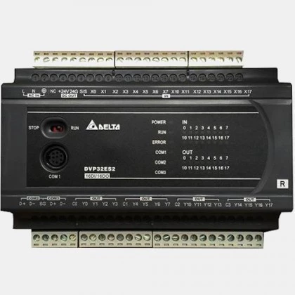 Sterownik PLC 16 wejść i 16 wyjść przekaźnikowych DVP32ES200R Delta Electronics