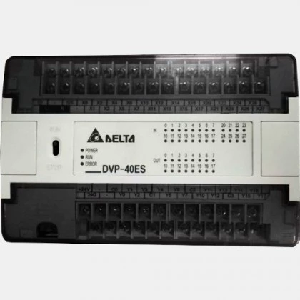 Sterownik PLC 24 wejść i 16 wyjść NPN DVP40ES00T2 Delta Electronics