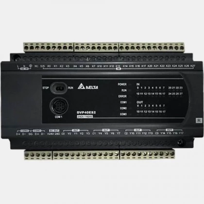Sterownik PLC 24 wejść i 16 wyjść przekaźnikowych DVP40ES200R Delta Electronics