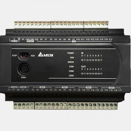 Sterownik PLC 36 wejść i 24 wyjść tranzystorowych NPN DVP60ES200T Delta Electronics