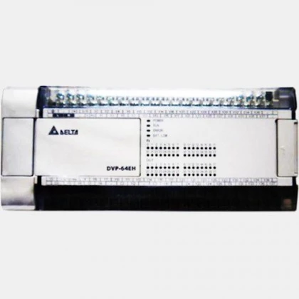 Sterownik PLC 32 wejść i 32 wyjść przekaźnikowych DVP64EH00R2 Delta Electronics