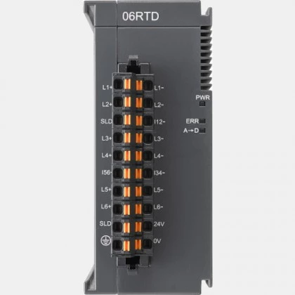 Moduł 6 wejść analogowych RTD AS06RTD-A Delta Electronics