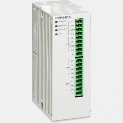 Moduł 4 wyjść analogowych DVP04DA-SL Delta Electronics