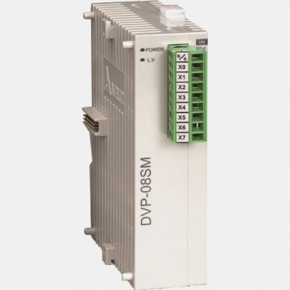 Moduł 8 wejść cyfrowych DVP08SM10N Delta Electronics