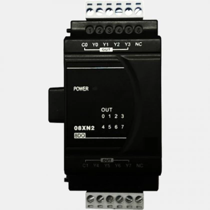 Moduł 8 wyjść tranzystorowych NPN DVP08XN211T Delta Electronics