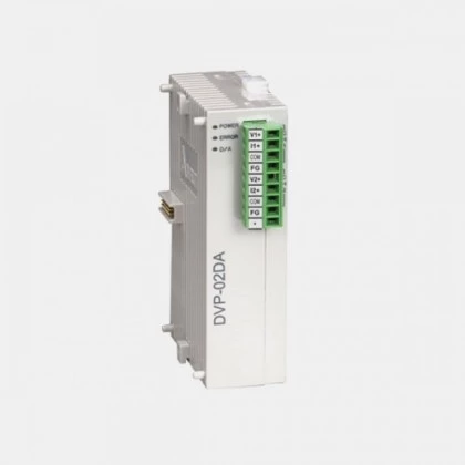 Moduł 2 wyjść analogowych Delta Electronics DVP02DA-S