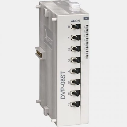 Moduł 8 wejść 24V DC Delta Electronics DVP08ST11N