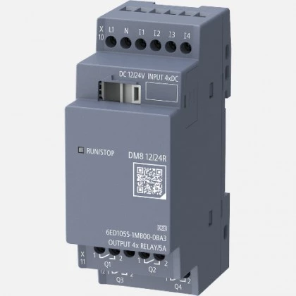 6ED1055-1MB00-0BA3 Siemens - Moduł 4 wejść i 4 wyjść przekaźnikowych