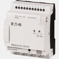 Sterownik 230VAC/DC 8 wejść cyfrowych 4 wyjścia przekaźnikowe EASY-E4-AC-12RCX1P Eaton