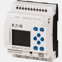 Sterownik 24VDC 8 wejść cyfrowych (4 analogowe) 4 wyjścia tranzystorowe EASY-E4-DC-12TC1P Eaton