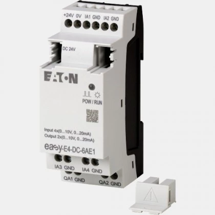 Moduł 4 wejść i 2 wyjść analogowych EASY-E4-DC-6AE1P Eaton