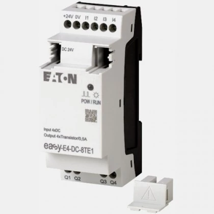 Moduł 4 wejść/4 wyjść tranzystorowych EASY-E4-DC-8TE1 Eaton