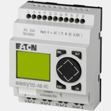 Sterownik 8 wejść cyfrowych oraz 4 wyjść przekaźnikowych EASY512-AB-RC Eaton
