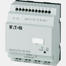 Sterownik 8 wejść oraz 4 wyjść cyfrowych 8A EASY512-DA-RCX Eaton