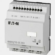 Sterownik 8 wejść oraz 4 wyjść binarnych EASY512-DC-RCX Eaton 