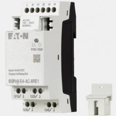 Moduł 4 wejść/4 wyjść przekaźnikowych EASY-E4-AC-8RE1 Eaton 