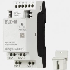 Moduł 4 wejść/4 wyjść przekaźnikowych EASY-E4-AC-8RE1 Eaton 
