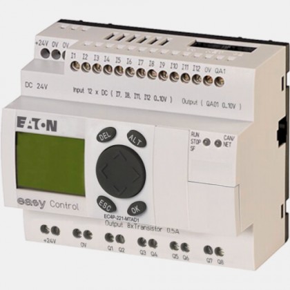Sterownik PLC EC4P-221-MTAD1 EC4P 12 wejść i 8 wyjść tranzystorowych Eaton