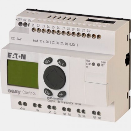 Sterownik PLC EC4P-221-MTXD1 EC4P 12 wejść i 8 wyjść tranzystorowych Eaton