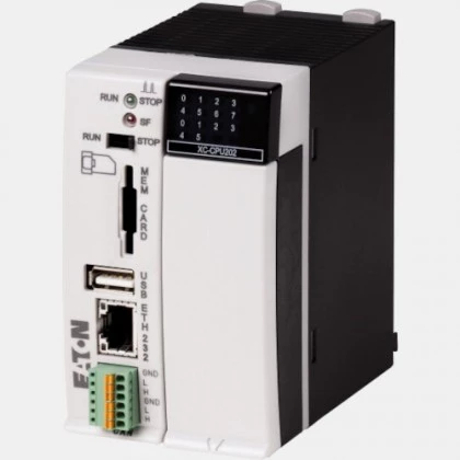 Sterownik PLC 8 wejść i 6 wyjść tranzystorowych XC-CPU202-EC4M-8DI-6DO-XV XC100 Eaton