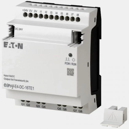 Moduł 8 wejść/8 wyjść tranzystorowych EASY-E4-DC-16TE1 Eaton