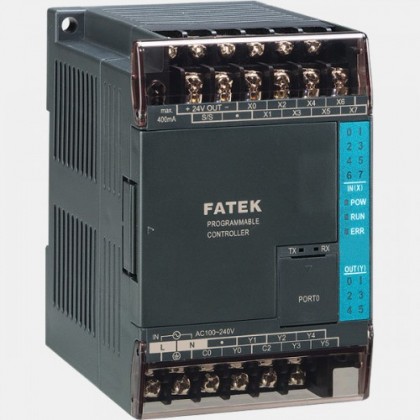 Sterownik 6 wejść cyfrowych i 4 wyjścia tranzystorowe NPN Fatek FBs-10MAT2-D24