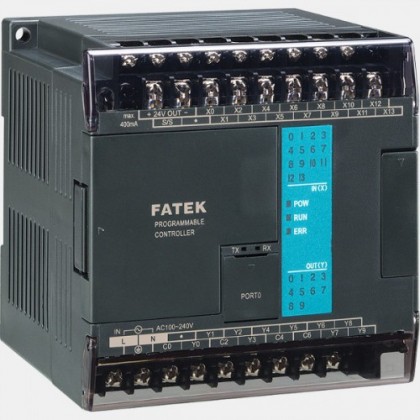 Sterownik 14 wejść cyfrowych oraz 10 wyjść tranzystorowych NPN Fatek FBs-24MAT2-AC