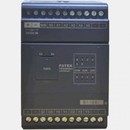 Sterownik B1-10MT2-D24 6 wejść cyfrowych, 4 wyjścia tranzystorowe NPN Fatek