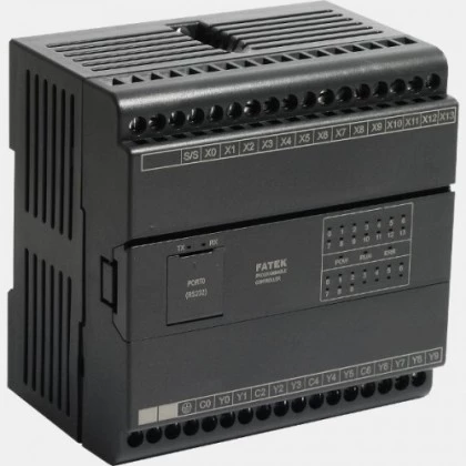 Sterownik 14 wejść binarnych oraz 10 wyjść tranzystorowych PNP Fatek B1z-24MJ2-AC