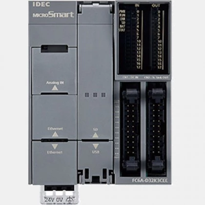 Sterownik PLC 16 wejść i 16 wyjść tranzystorowych FC6A-D32P3CEE IDEC