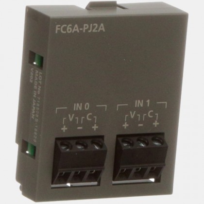 Moduł 2 wejść analogowych FC6A-PJ2A IDEC