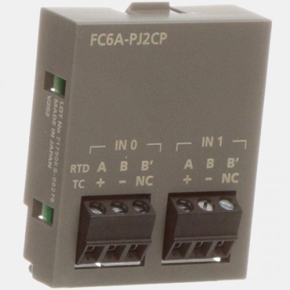 Moduł 2 wejść temperaturowych FC6A-PJ2CP IDEC