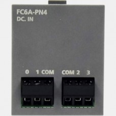 Płytka 4 wejść binarnych FC6A-PN4 IDEC