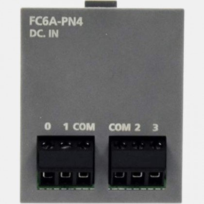 Płytka 4 wejść binarnych FC6A-PN4 IDEC