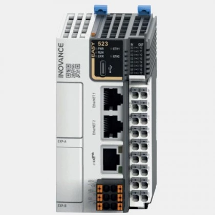 Sterownik PLC 8 wejść i 8 wyjść NPN Easy523-0808TN  Inovance