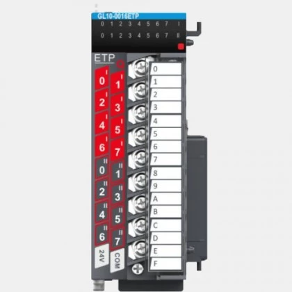Moduł 16 wyjść tranzystorowych NPN GL10-0016ETN-INT Inovance