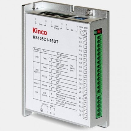 Sterownik PLC 8 wejść i 8 wyjść tranzystorowych KS105-16DT KINCO