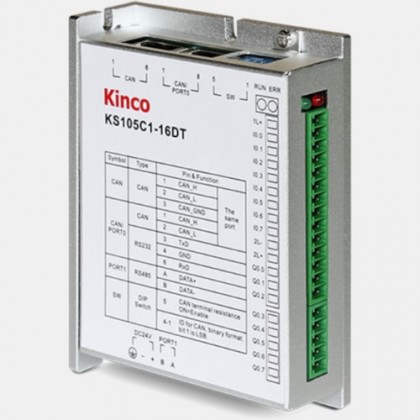 Sterownik PLC 8 wejść i 8 wyjść tranzystorowych KS105C2-16DT KINCO