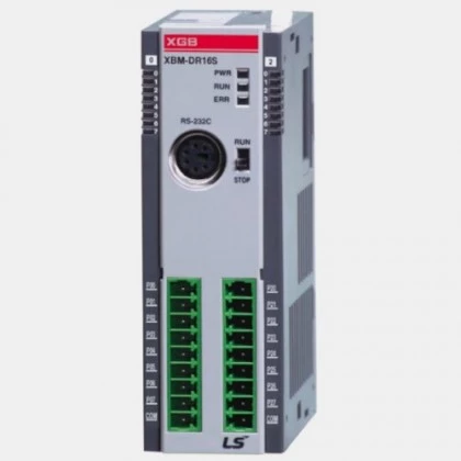 Sterownik PLC 8 wejść i 8 wyjść przekaźnikowych XBM-DR16S XGB 24V DC LG