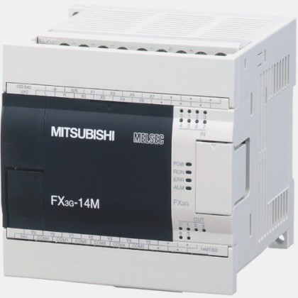 Sterownik PLC 8 wejść i 6 wyjść przekaźnikowych FX3G-14MR/DS Mitsubishi Electric