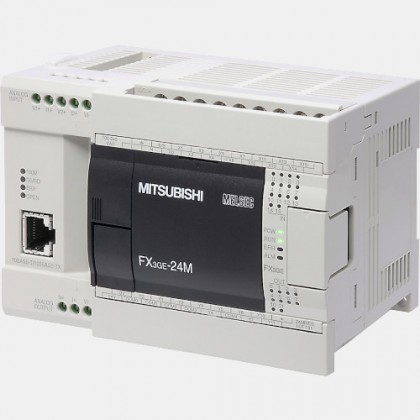 Sterownik PLC 14 wejść i 10 wyjść tranzystorowych oraz 2 wejścia analogowe FX3GE-24MT/ESS Mitsubishi Electric