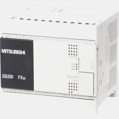 Sterownik PLC 16 wejść i 14 wyjść przekaźnikowych FX3S-30MR/DS Mitsubishi Electric