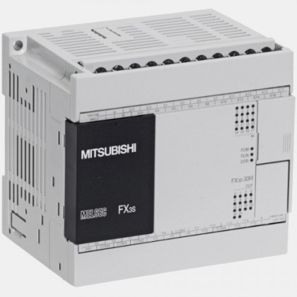 Sterownik PLC 16 wejść i 14 wyjść przekaźnikowych oraz 2 wejścia analogowe FX3S-30MR/ES-2AD Mitsubishi Electric