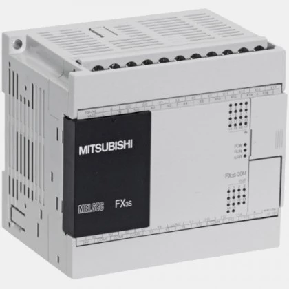 Sterownik PLC 16 wejść i 14 wyjść przekaźnikowych oraz 2 wejścia analogowe FX3S-30MR/ES-2AD Mitsubishi Electric
