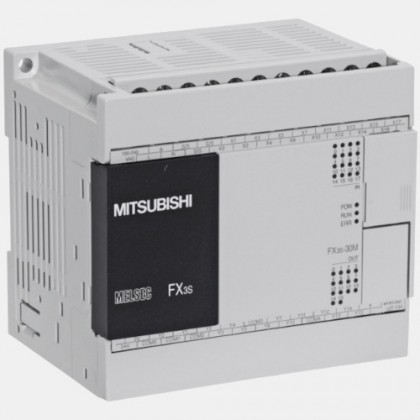 Sterownik PLC 16 wejść i 14 wyjść tranzystorowych oraz 2 wejścia analogowe FX3S-30MT/ES-2AD Mitsubishi Electric