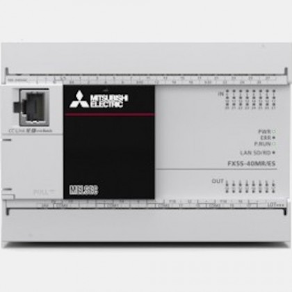 Sterownik PLC 24 wejść i 16 wyjść tranzystorowych NPN FX5S-40MT/ES Mitsubishi Electric