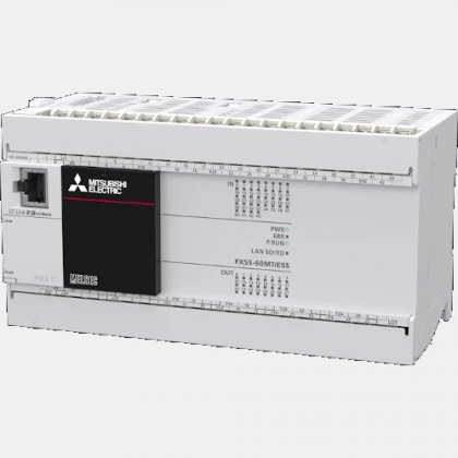 Sterownik PLC 36 wejść i 24 wyjść tranzystorowych PNP FX5S-60MT/ESS Mitsubishi Electric